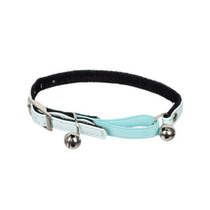 Happy Tails - Dual Bell Cat Collar - Blue - petservo