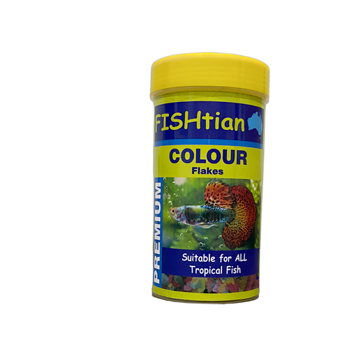 Fishtian - Colour Flakes Fish Food - 500ml