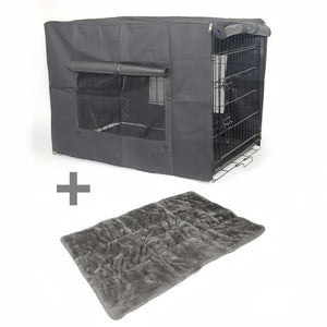 YES4PETS 30" Portable Foldable Dog Cat Rabbit Crate with Cover