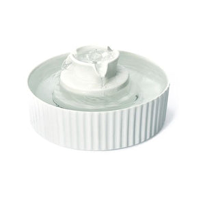 YES4PETS Ceramic Electric Pet Water Fountain - 27x27x16cm - PetServo