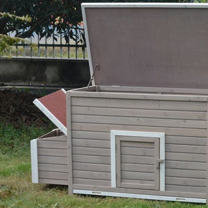 YES4PETS - XL Chicken Coop & Rabbit Hutch Cage - Petservo