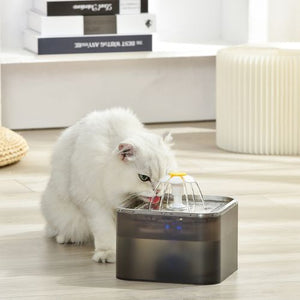 YES4PETS 3L Automatic Electric Pet Water Fountain Stainless Steel