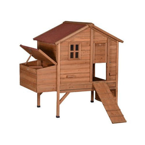 YES4PETS - XL Chicken Coop Rabbit Hutch Cage Hen Chook House-140x90.5x135CM - petservo