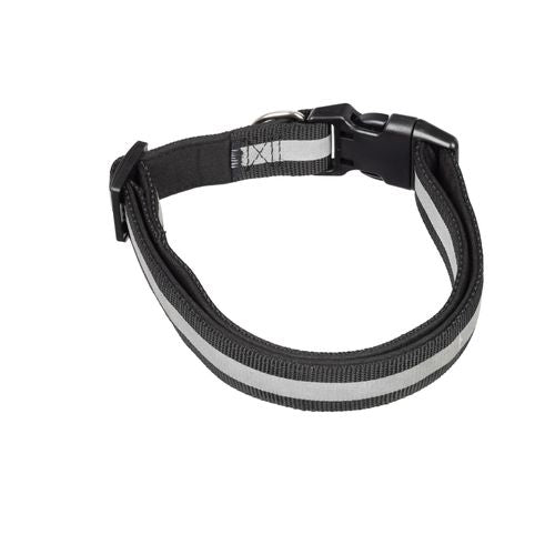Happy Tails - Large Reflective Padded Dog Collar