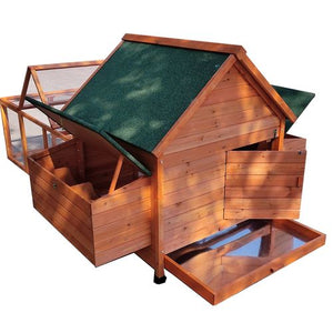 YES4PETS - Chicken Coop & Hutch with Run for Pets - Petservo