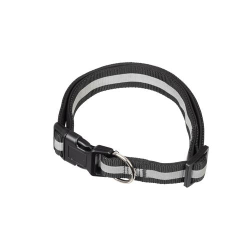 Happy Tails - Large Reflective Padded Dog Collar