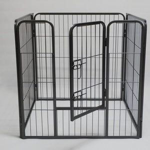 YES4PETS - 4-Panel 80cm Heavy Duty Pet Playpen Fence - Pet Servo