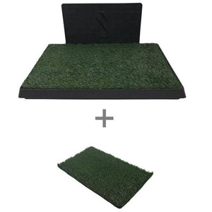 YES4PETS XL Dog Toilet Grass Potty Training Mat with 3 Grass PetServo-2
