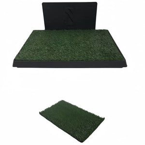 YES4PETS XL Dog Toilet Grass Potty Training Mat with 3 Grass PetServo