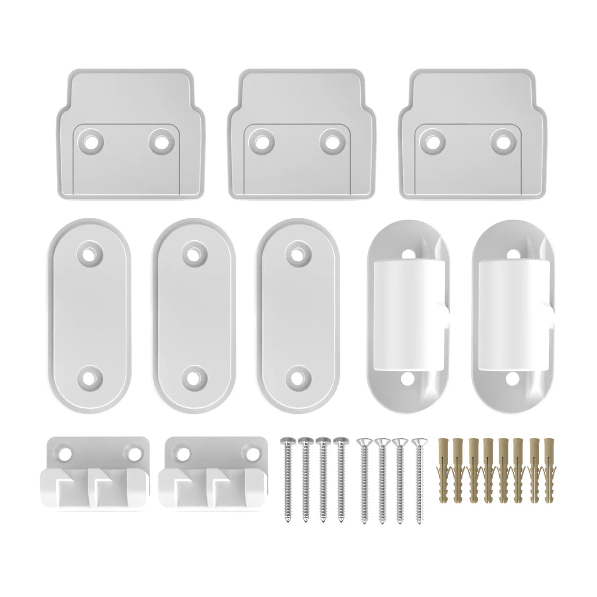 Hakuna Pets - Paw Proof Retractable Dog Gate - Mounting Kit