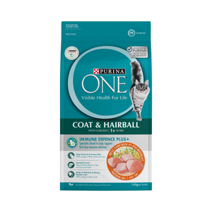 Purina One - Coat & Hairball With Chicken 1+ Years 1.4kg - Petservo