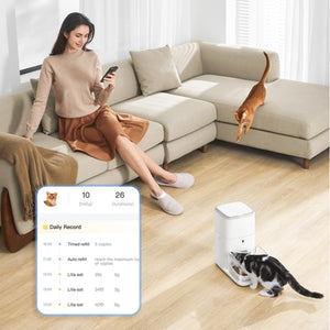 CATLINK - F04 Fresh 2 Automatic Pet Feeder – Luxury Version - Petservo