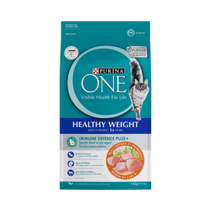 Purina One - Healthy Weight With Chicken 1+ Years Dry Cat Food 1.4kg - Petservo