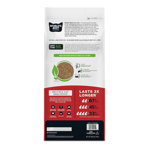 WORLDS BEST CAT LITTER MULTI CAT 12.7kg - PetServo