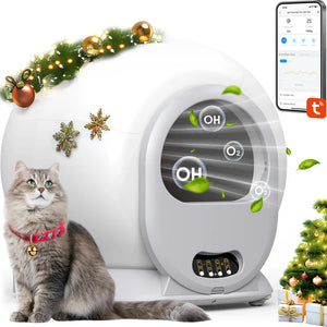 Advwin - 65L Self Cleaning Cat Litter Box Wifi APP Control - Petservo