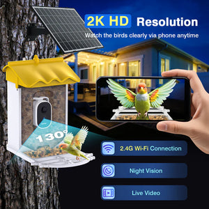 Buy Advwin Smart Bird Feeder with Camera AI Recognition at Pet Servo