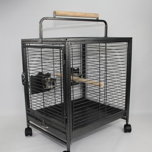 YES4PETS - Small Bird Carrier Cage with Wheels - Pet Servo