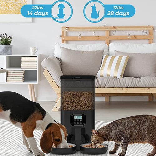 YES4PETS 6L Automatic Digital Pet Dog Cat Feeder Bowl Dispenser