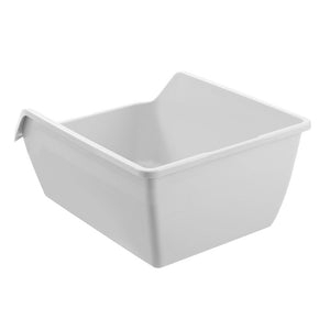 White plastic container on a white background at Pet Servo