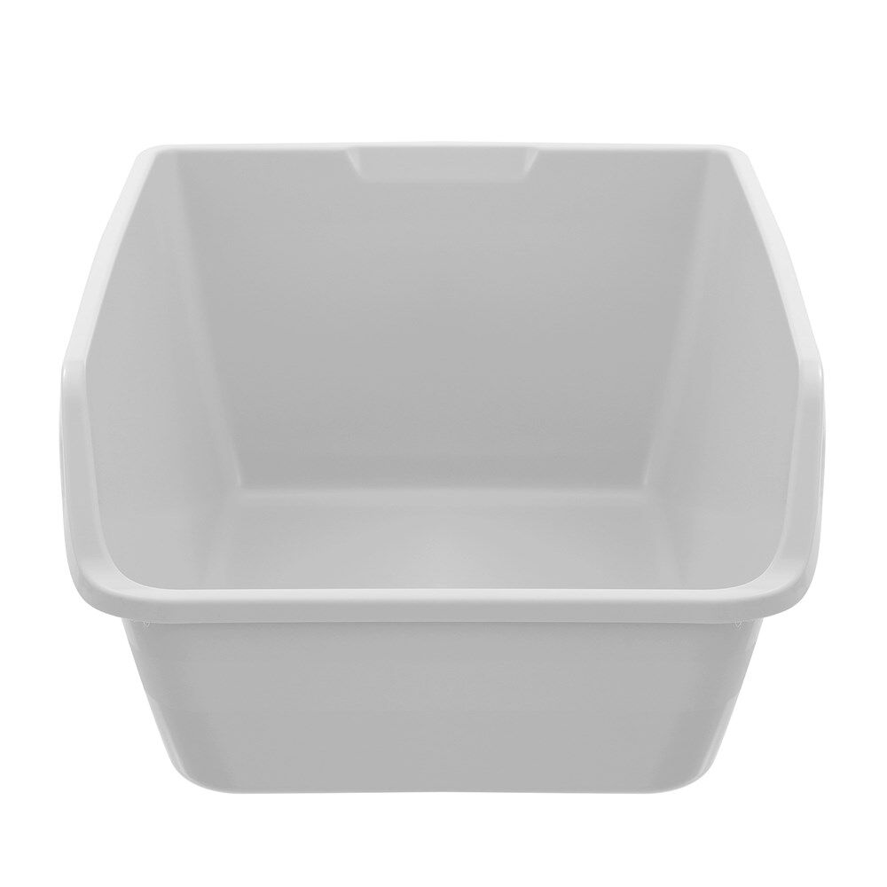 White square ceramic dish on a white background at Pet Servo
