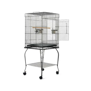 YES4PETS - 148cm Pet Bird Cage Parrot Aviary - Pet Servo