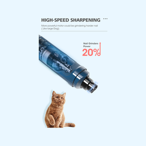 YES4PETS Electric Pet Nail Grinder Clipper Trimmer Quiet - PetServo-1