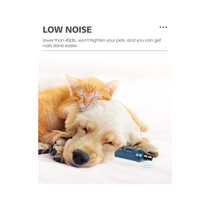 YES4PETS Electric Pet Nail Grinder Clipper Trimmer Quiet - PetServo-2