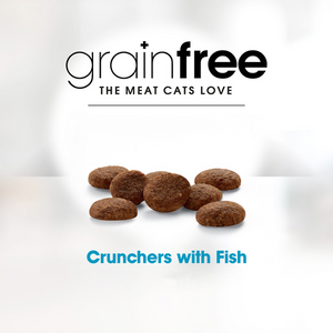 Fussy Cat - 1kg Fish Crunchers Cat Treats - petservo