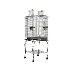 YES4PETS - 148cm Pet Bird Cage Parrot Aviary - Pet Servo
