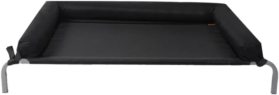 PaWz Elevated Dog Cat Bed Trampoline Hammock Raised Heavy Duty (Black) at Pet Servo