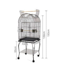 YES4PETS - 150cm Bird Aviary Cage with Perch - Pet Servo