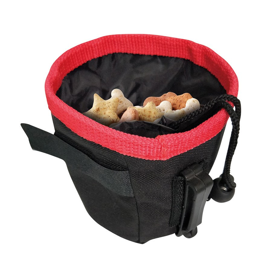 M-Pets - Nazca Treat Bag- Red and Black - Pet Servo