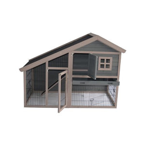 Shop best YES4PETS Grey Chicken Coop Rabbit Hutch Hen Chook House - Pet Servo