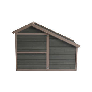 YES4PETS Grey Chicken Coop Rabbit Hutch Hen Chook House - Pet Servo-1