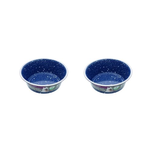 Paws and Claws - Savoy S/Steel Pet Bowl 800Ml 16x5.5cm Assorted - 2x - petservo