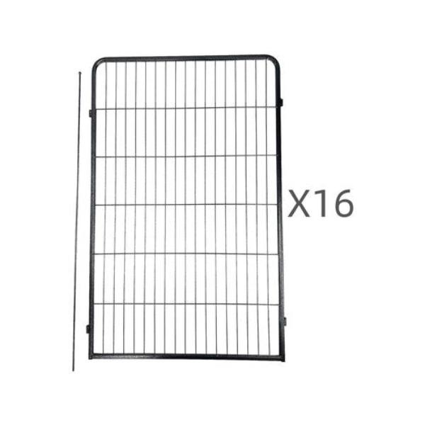 YES4PETS - 16 Panel 120cm Heavy Duty Pet Playpen - Pet Servo