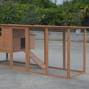 YES4PETS - XXL 280cm Chicken Coop & Rabbit Hutch - Petservo