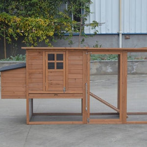 YES4PETS - XXL 280cm Chicken Coop & Rabbit Hutch - Petservo