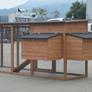 YES4PETS - XXL 280cm Chicken Coop & Rabbit Hutch - Petservo