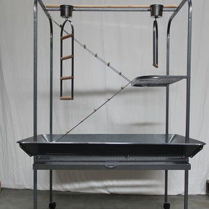 YES4PETS - XXL Bird Parrot Playpen with Swing & Ladders - Pet Servo