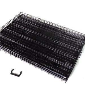 YES4PETS 48'' Collapsible Pet Crate with Blue Cover - Petservo