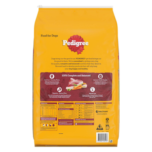 Buy Pedigree Adult Dry Dog Food with Beef 15kg Bag at Pet Servo-3