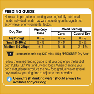 Pedigree - Pedigree Adult Wet Dog Food With Five Kinds Of Meat Loaf Can 1.2kg - Petservo