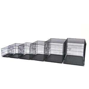 Advwin - Metal Dog Cage Pet Crate - petservo