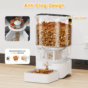 Advwin - 6L Automatic Pet Feeder 5G WiFi - petservo