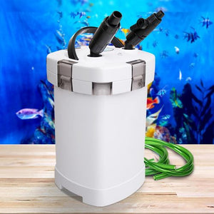 Yes4Pets - External Canister Aquarium Filter 1250L - Pet Servo