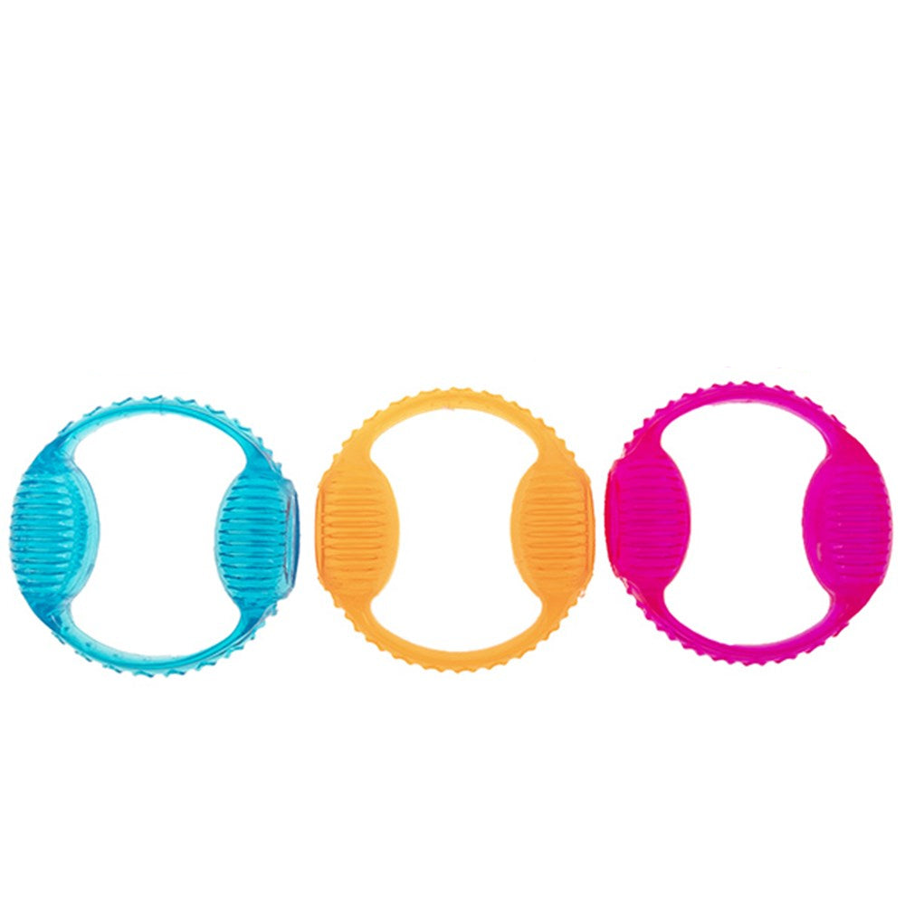 YES4PETS - 4x Rubber Dog Chew Toys Dental Treat Holders - Pet Servo