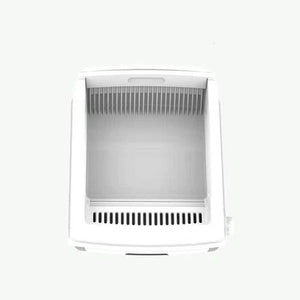 YES4PETS Large Cat Litter Tray Box with Scoop & Drawer White PetServo-2