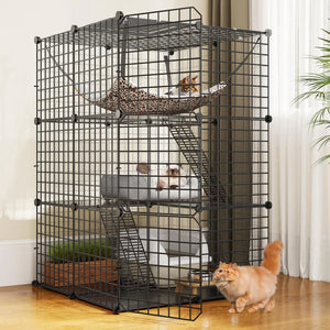 Buy now Advwin 3-Tier Cat Cage Indoor Cat Enclosures at Pet Servo