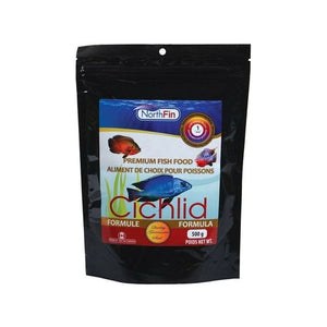 Northfin - Cichlid Formula Fish Food 1mm 500g - petservo